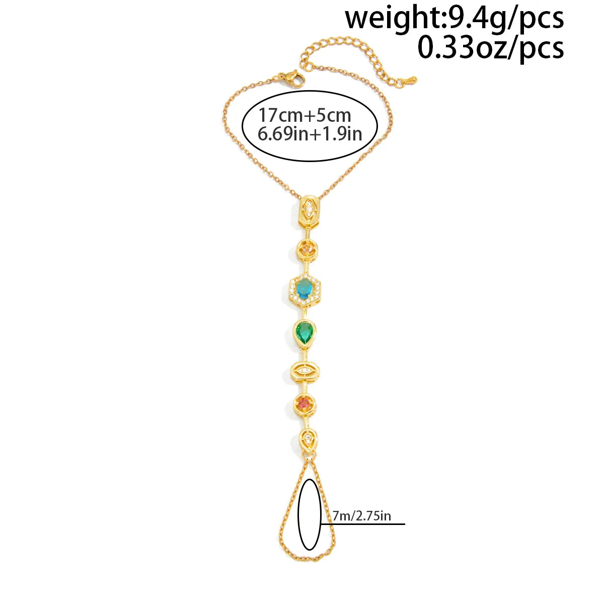 set van ketting en armband