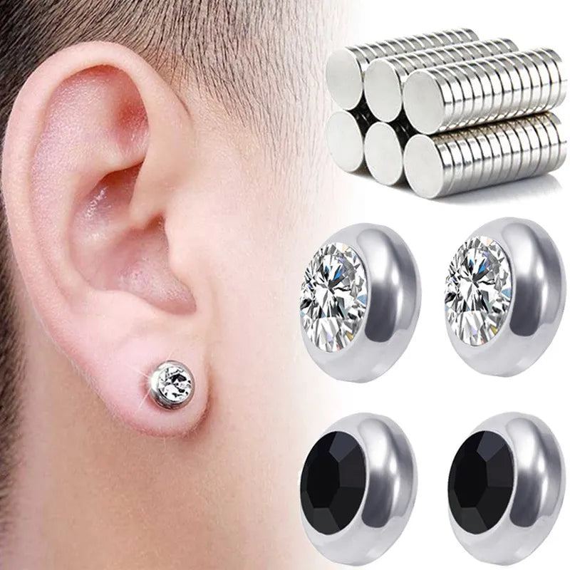 Oorbellen magnetisch in 5 kleuren