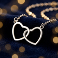 "Hearts" roestvrijstalen ketting