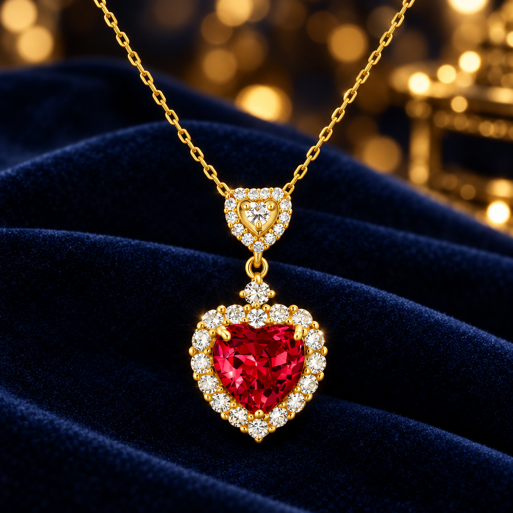 Romantische ketting "heart"