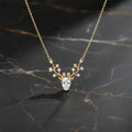 Mooie ketting met zirkonia