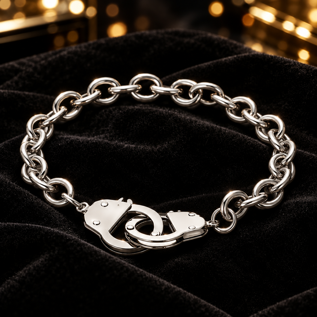 2-delig setje, ketting en armband "handboei"