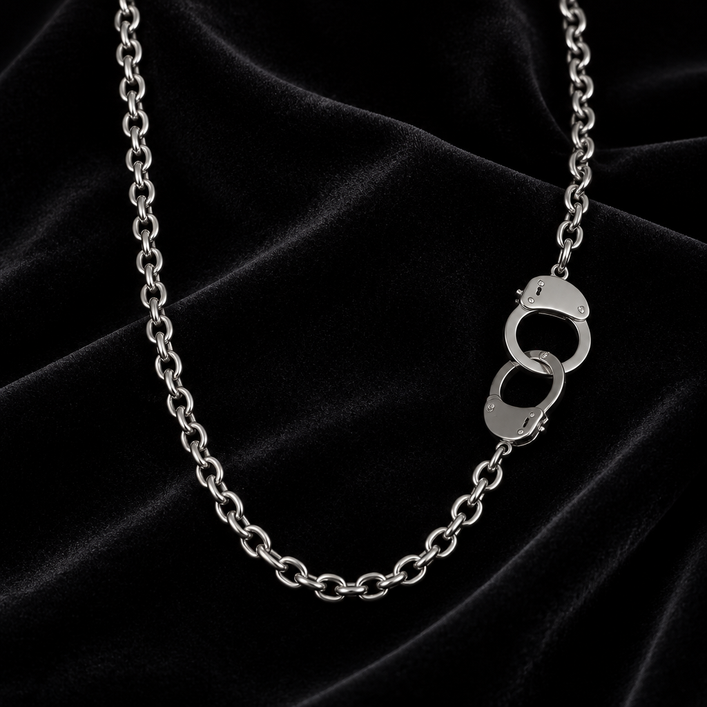 2-delig setje, ketting en armband "handboei"