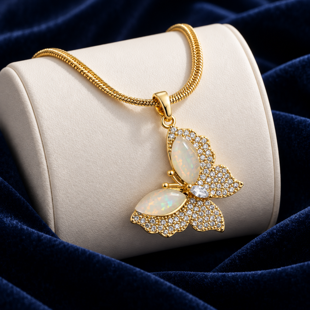 Ketting met vlinder