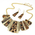 setje ketting met oorbellen