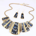 ketting met oorbellen