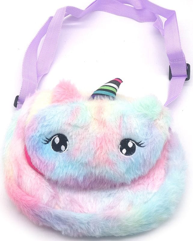 Fluffy tas 'unicorn'