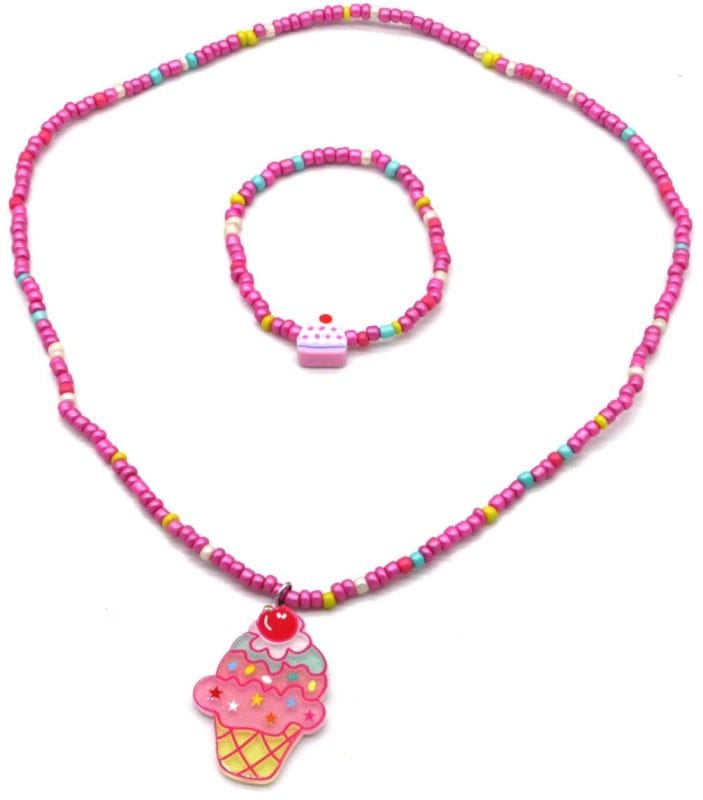 setje ketting en armband 'íjsje'