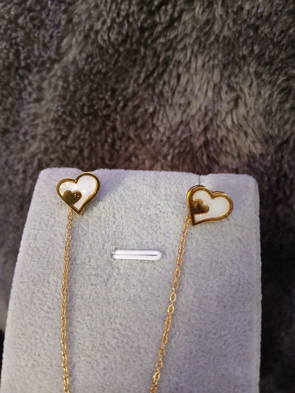 Set ketting met oorstekers