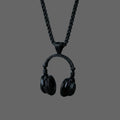 Coole ketting met koptelefoon