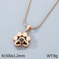 unieke ketting met Hondenpoot