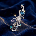 Broche pauw
