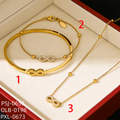 setje ketting en armband 'infinity'