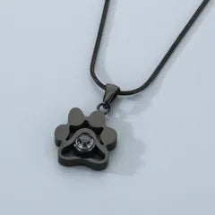 Unieke ketting met hondenpoot
